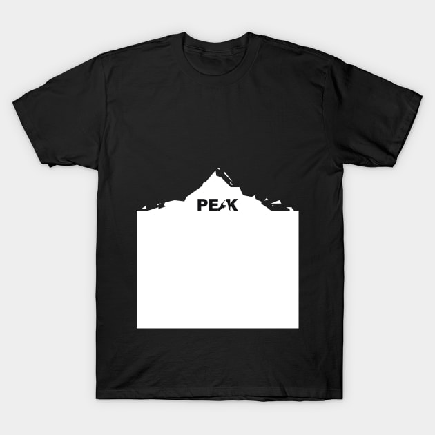 Peak W T-Shirt by ultraluxe